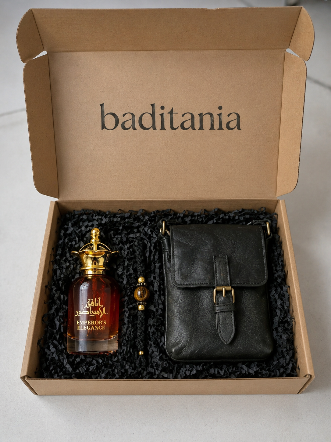 Cofre Regalo Premium para Hombre "Ónix" | Edición Masculina Completa